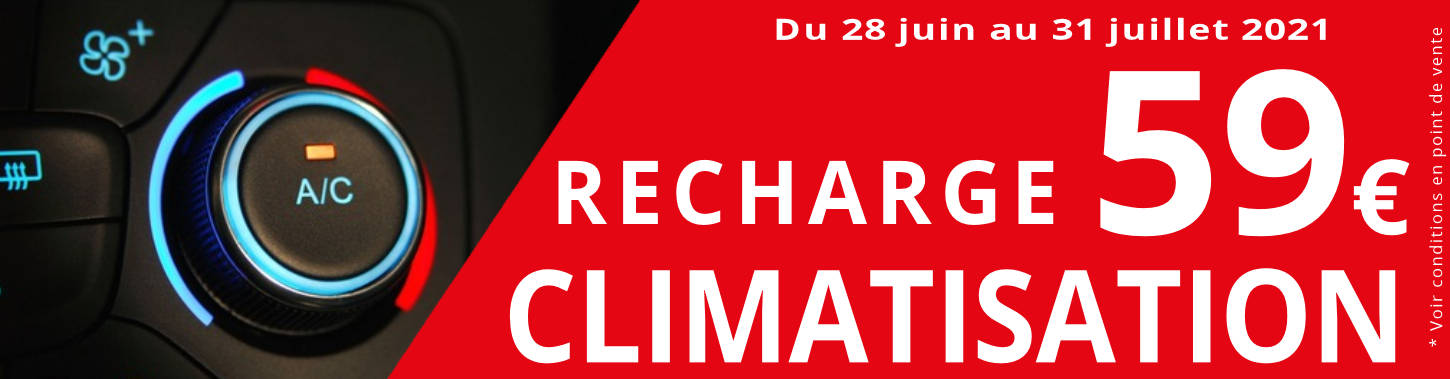 RECHARGE CLIMATISATION À 59€
